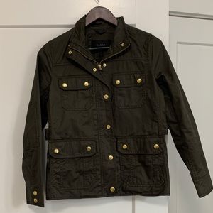Green J.Crew Jacket